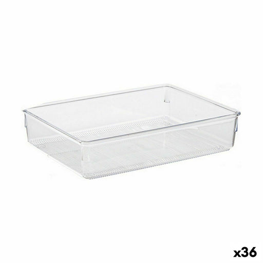 Organizator multifuncțional Transparent Plastic 24 x 5,5 x 15,8 cm Multi-utilizare (36 Unități) - WALTI WALTI