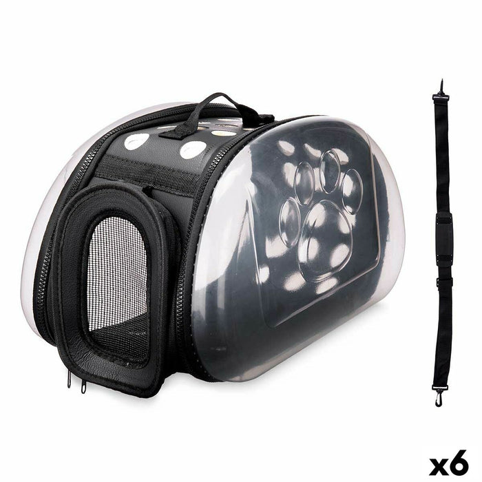 Transportor Mascow Negru Plastic 43 x 20 x 33 cm 37 x 17 x 22 cm 37 x 22 x 7,5 cm (6 Unități) - WALTI WALTI