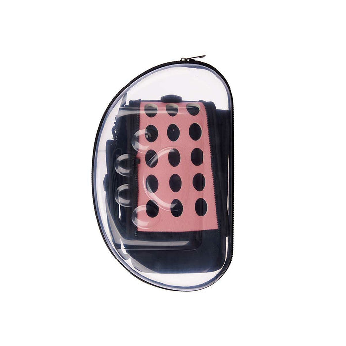 Transportor Mascow Negru Roz Plastic 37 x 17 x 22 cm 37 x 22 x 7,5 cm (6 Unități) - WALTI WALTI