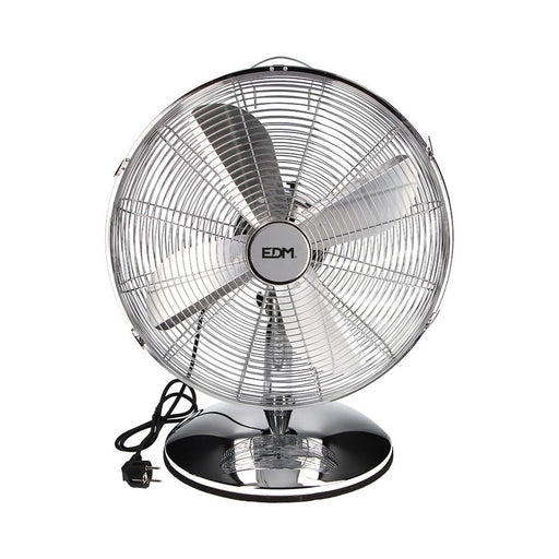 Ventilator de Masă EDM Argintiu 60 W Ø 40 x 55 cm - WALTI WALTI