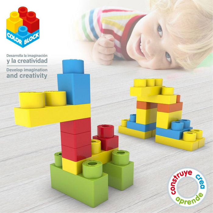 Set de Construcție Color Block Basic Cub 35 Piese (6 Unități) - WALTI WALTI