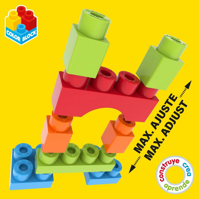 Set de Construcție Color Block Basic Cub 35 Piese (6 Unități) - WALTI WALTI