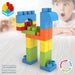 Set de Construcție Color Block Basic Cub 50 Piese (6 Unități) - WALTI WALTI