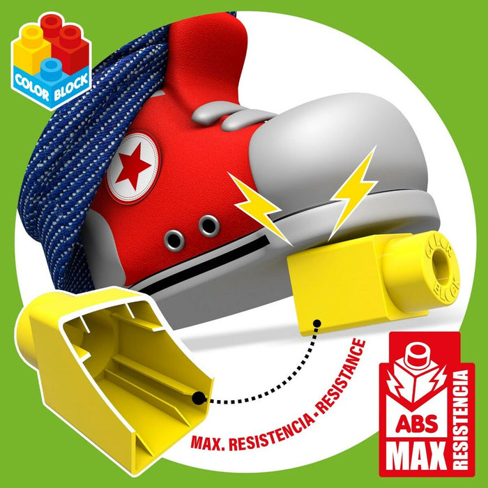 Set de Construcție Color Block Basic Cub 50 Piese (6 Unități) - WALTI WALTI