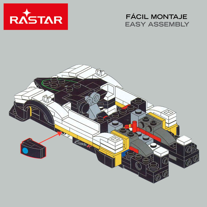 Set de Construcție Pagani Mașină 387 Piese - WALTI WALTI