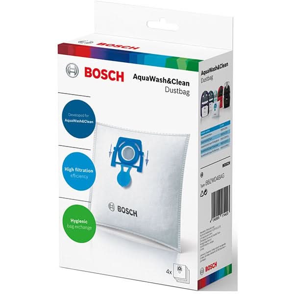 Set saci aspirator BOSCH AquaWash&Clean BBZWD4BAG, 4 buc WALTI