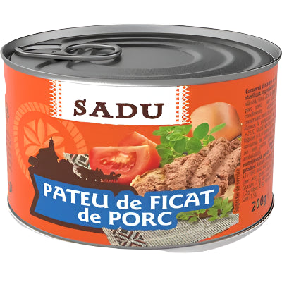 SADU Pateu de Ficat de Porc 200 g - WALTI WALTI