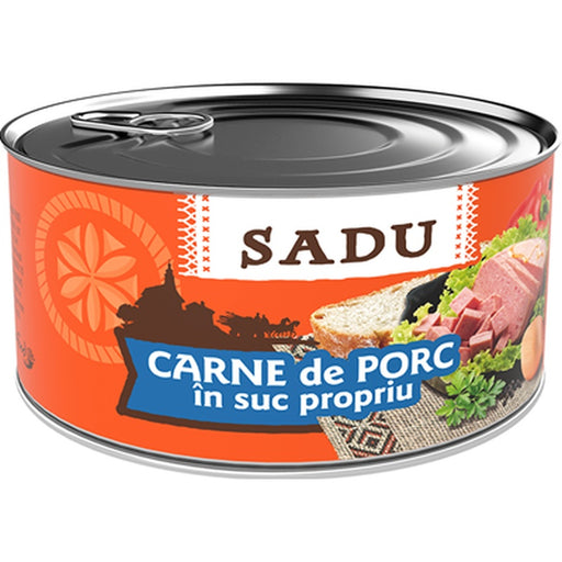 SADU Carne de porc in suc propriu 300 g - WALTI WALTI