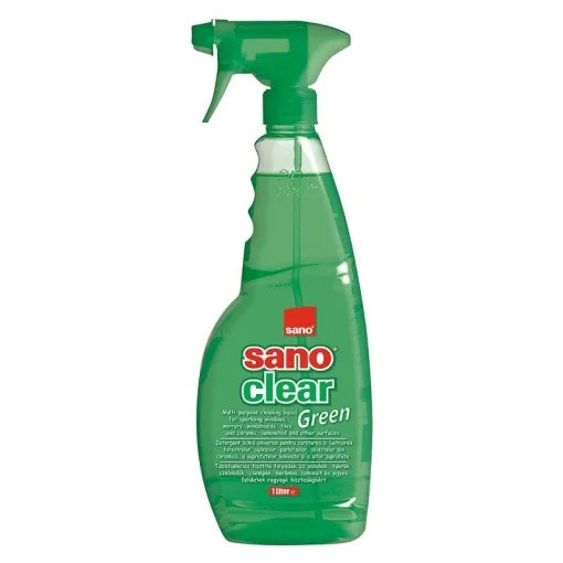 SANO Clear Detergent de Geamuri si Suprafete Multiple 1 L - WALTI WALTI