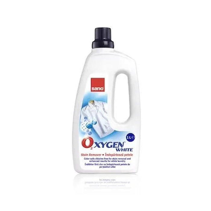 SANO Oxigen Gel Inalbitor pentru Rufe Albe 1 L - WALTI WALTI
