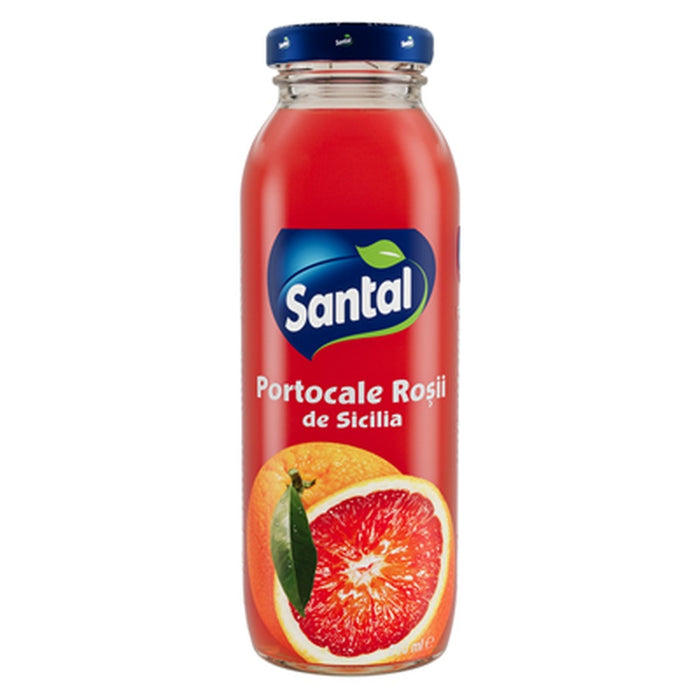 SANTAL Suc Portocale Rosii de Sicilia 25% SGR 0,250 L - WALTI WALTI