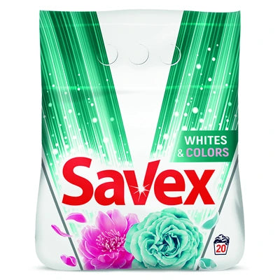 SAVEX Parfum Whites&Color Detergent Rufe 2 Kg - WALTI WALTI