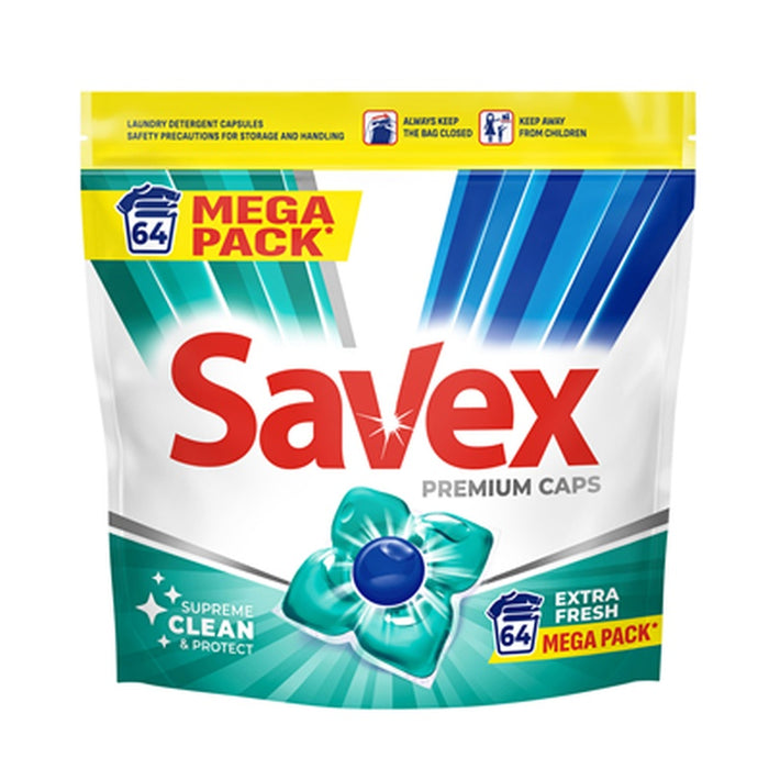 SAVEX Premium Capsule Extra Fresh 64 bucati - WALTI WALTI