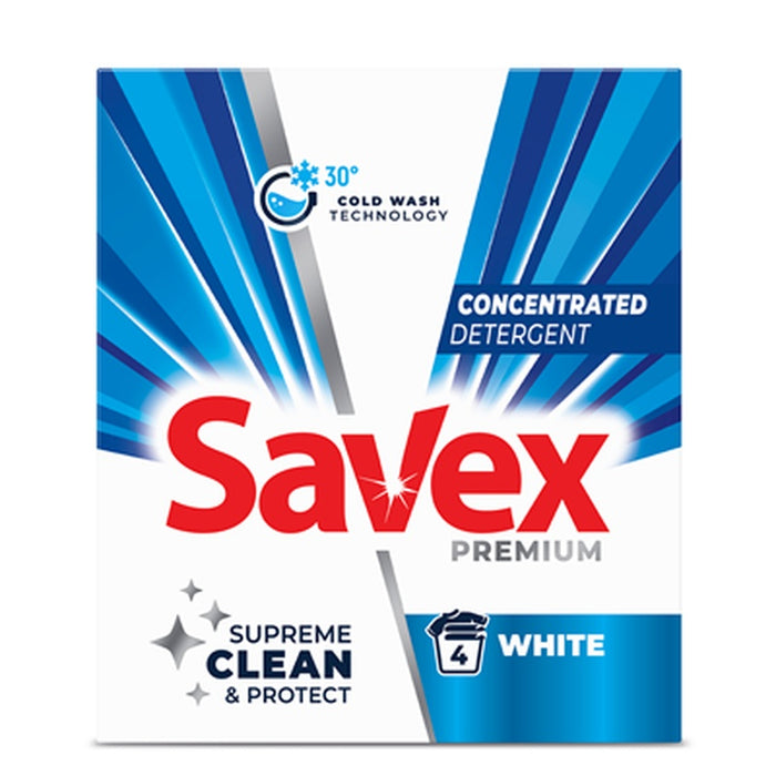 SAVEX Premium White Detergent Rufe 320 g - WALTI WALTI