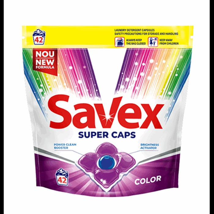 SAVEX Super Color Detergent Rufe 42 Capsule - WALTI WALTI