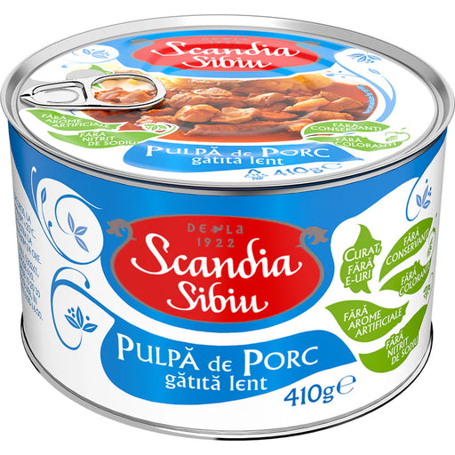 SCANDIA SIBIU Pulpa de Porc 410 g - WALTI WALTI