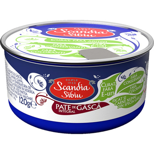 SCANDIA SIBIU Pate Gasca 120g - WALTI WALTI
