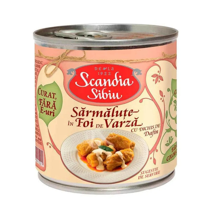 SCANDIA SIBIU Sarmalute cu Carne de Porc 6 x 400 g - WALTI WALTI