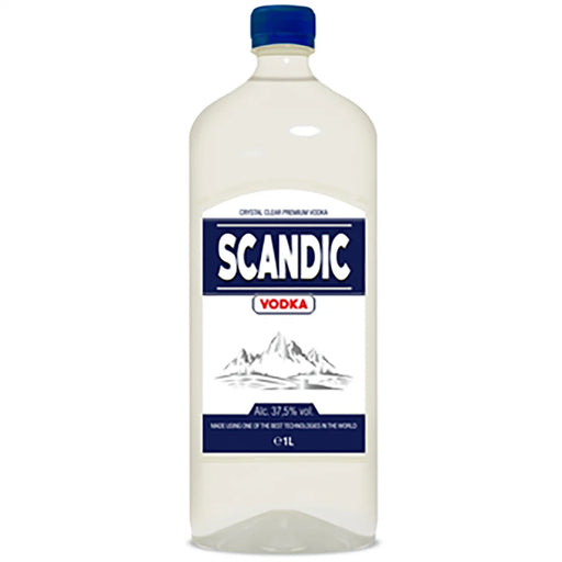 SCANDIC Vodka 37,5% SGR 1 L - WALTI WALTI