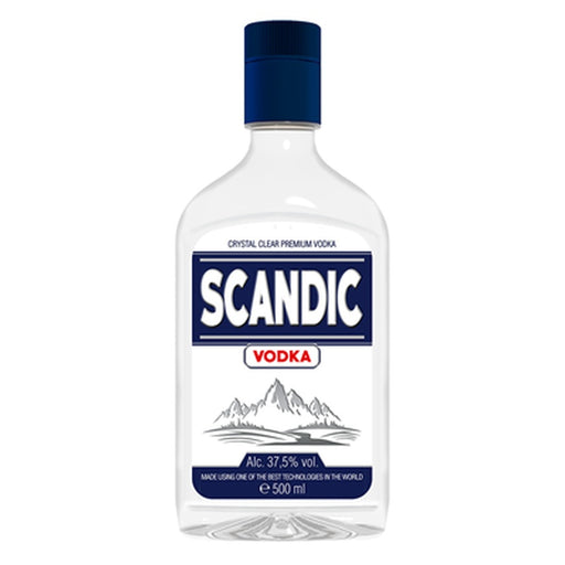 SCANDIC Vodka 37,5% SGR 0,5 L - WALTI WALTI
