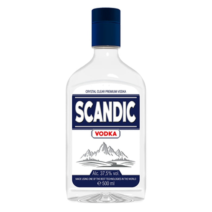 SCANDIC Vodka 37,5% SGR 0,5 L - WALTI WALTI