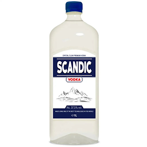 SCANDIC Vodka 37,5% SGR 1 L - WALTI WALTI