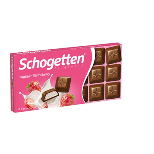 SCHOGETTEN Ciocolata cu Iaurt si Capsune 100 g - WALTI WALTI