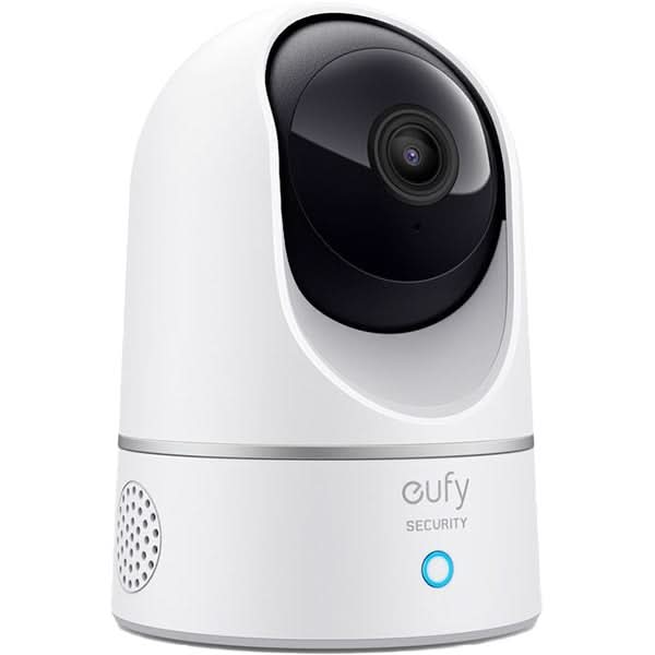 Camera IP Wireless interior EUFY T8410322, SFHD 1296P, IR, Night Vision, compatibil HomeKit, Alb WALTI