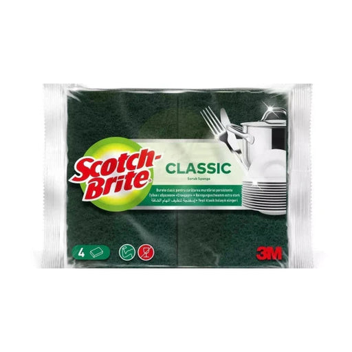 SCOTCH BRITE Burete Clasic 4 bucati - WALTI WALTI