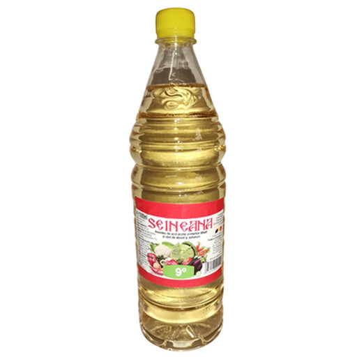SEINEANA Amestec de Acid Acetic Alimentar Diluat + Otet de Alcool si Zaharuri 9 ° 6 x 1 L - WALTI WALTI