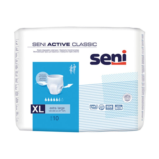SENI Active Classic Extra Large Scutece Chilot pentru Adulti 10 bucati - WALTI WALTI