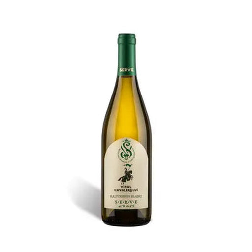 SERVE VINUL CAVALERULUI Sauvignon Blanc Vin Alb SGR 0,75 L - WALTI WALTI