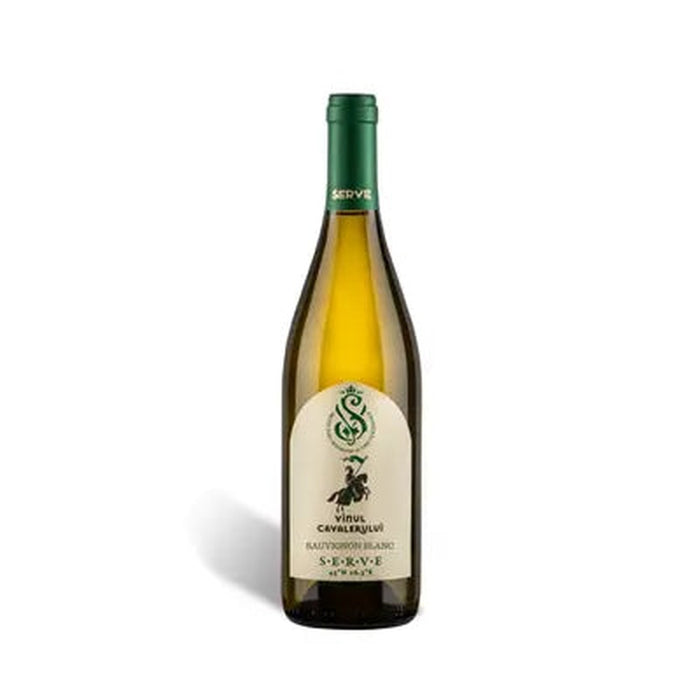 SERVE VINUL CAVALERULUI Sauvignon Blanc Vin Alb SGR 0,75 L - WALTI WALTI