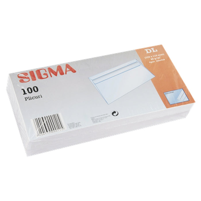 SIGMA Plic Dl Gumat 70G 100 bucati - WALTI WALTI
