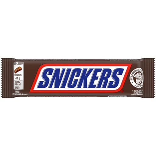 SNICKERS Baton Ciocolata cu Caramel si Alune 50 g - WALTI WALTI