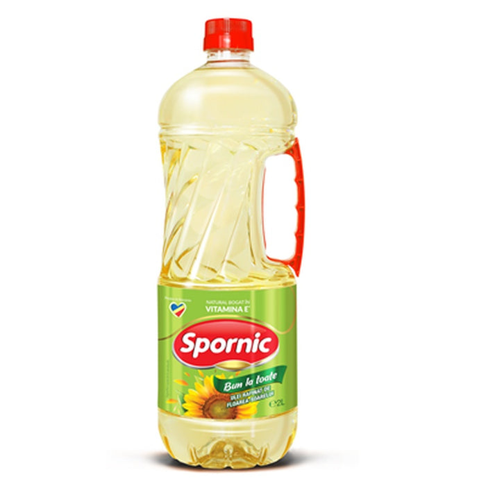 SPORNIC Ulei de Floarea Soarelui 2 L - WALTI WALTI