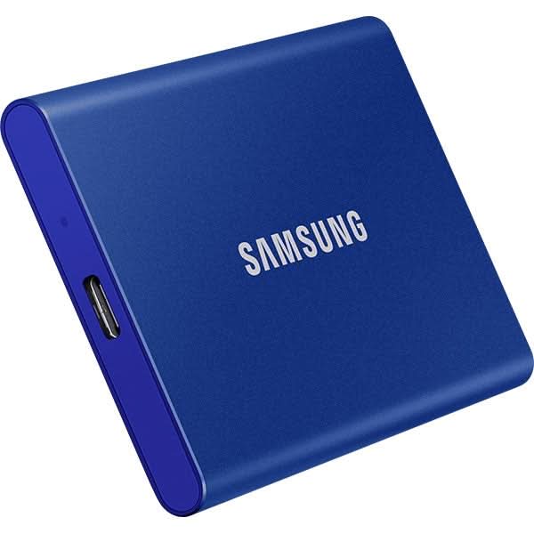 SSD extern SAMSUNG T7 MU-PC1T0H/WW, 1TB, USB 3.2 Gen 2, albastru WALTI