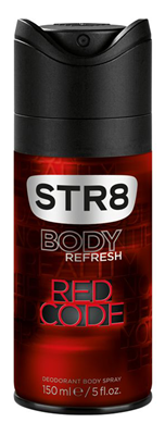 STR8 Deodorant Spray Red Code 150 ml - WALTI WALTI