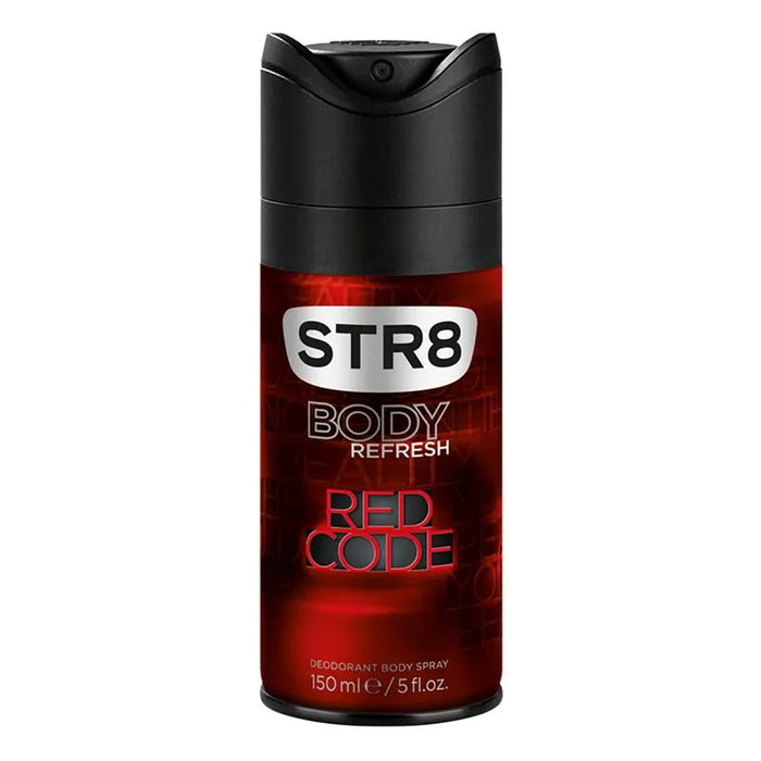 STR8 Deodorant Spray Red Code 150 ml - WALTI WALTI