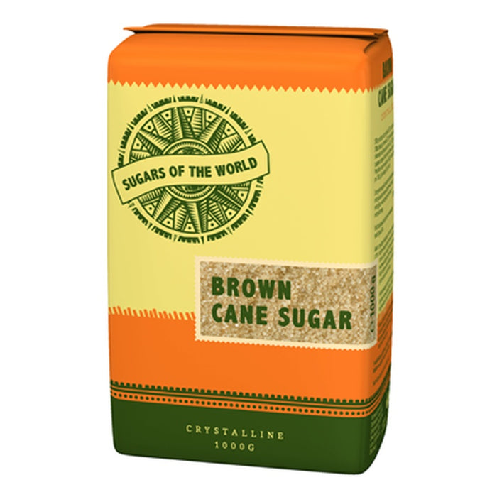 SUGARS OF THE WORLD Zahar Brun 1 kg - WALTI WALTI