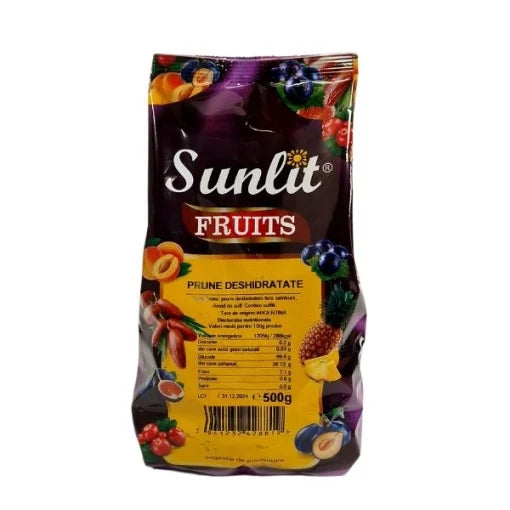 SUNLIT Prune Deshidratate 500 g - WALTI WALTI