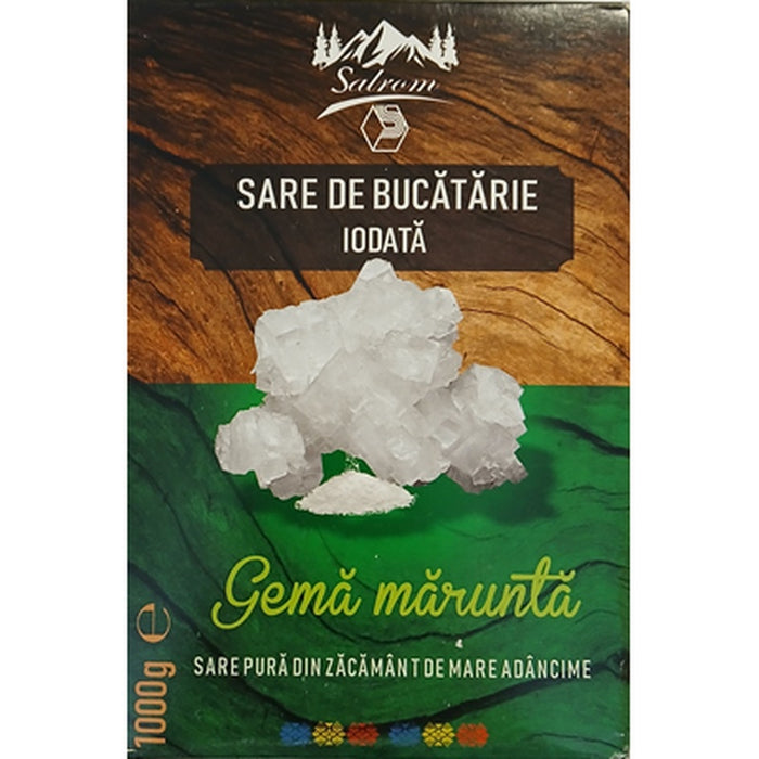 Salrom Sare Iodata Gema Marunta 1 Kg - WALTI WALTI