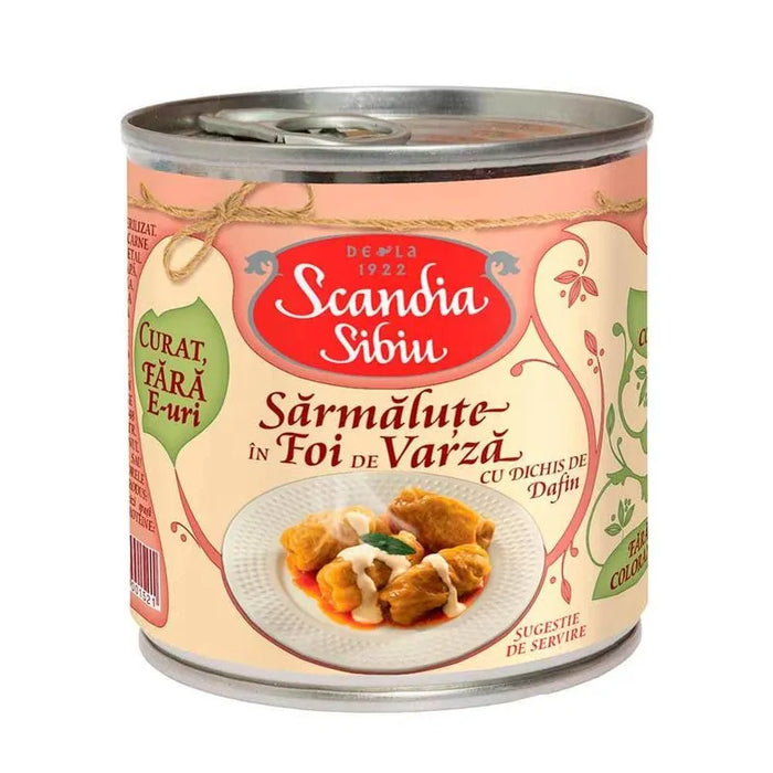 SCANDIA SIBIU Sarmalute cu Carne de Porc 6 x 400 g - WALTI WALTI