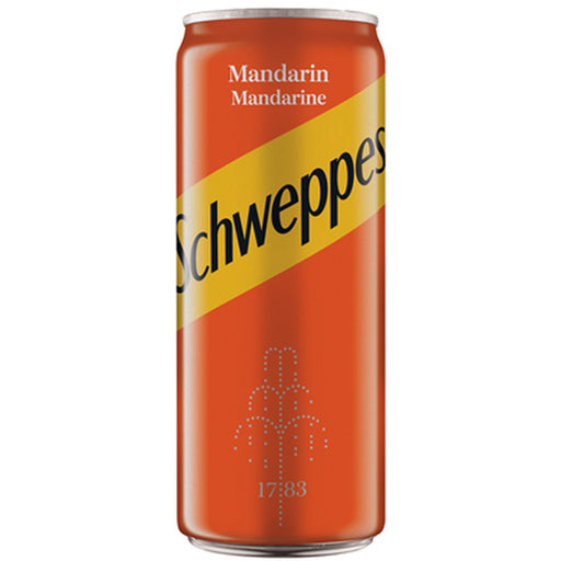 Schweppes Mandarin Bautura Racoritoare Carbogazoasa Doza SGR 0,33 L - WALTI WALTI