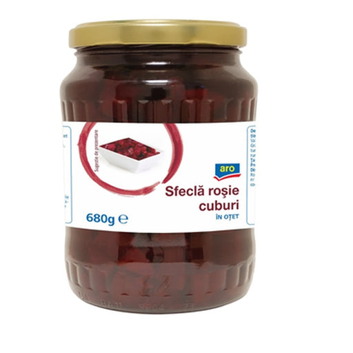 Sfecla Rosie Cuburi 680 g - WALTI WALTI