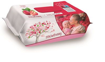 Sleepy Baby 120 Servetele Umede Capsuni - WALTI WALTI