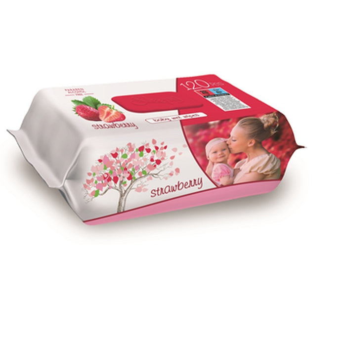 Sleepy Baby 120 Servetele Umede Capsuni - WALTI WALTI