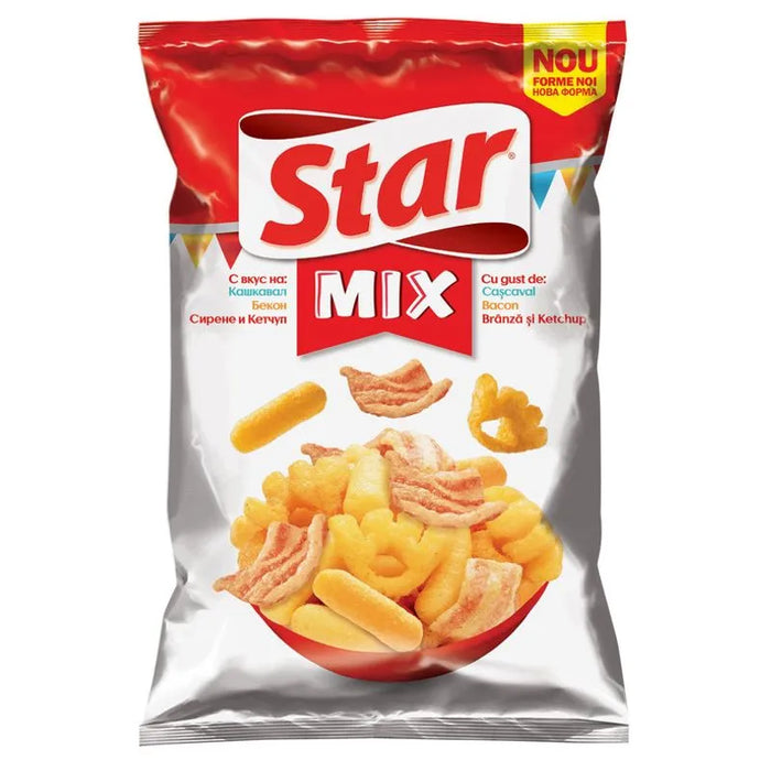 Star Snacks Mix Branza&Bacon 90 g - WALTI WALTI