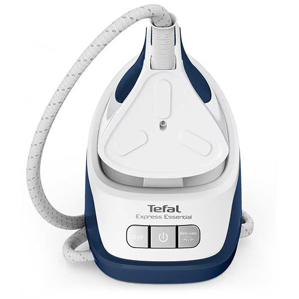 Statie de calcat TEFAL Express Essential SV6116E0, 2200W, 1.4l, talpa ceramica, alb-albastru - WALTI WALTI