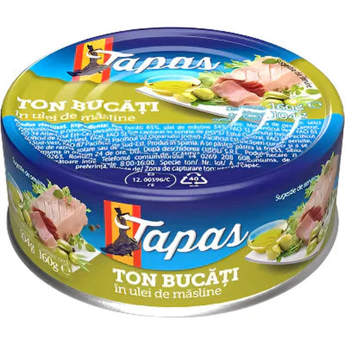 TAPAS Ton Bucati in Ulei Masline 160 g - WALTI WALTI
